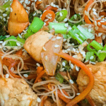 pasta china al estilo chow mein
